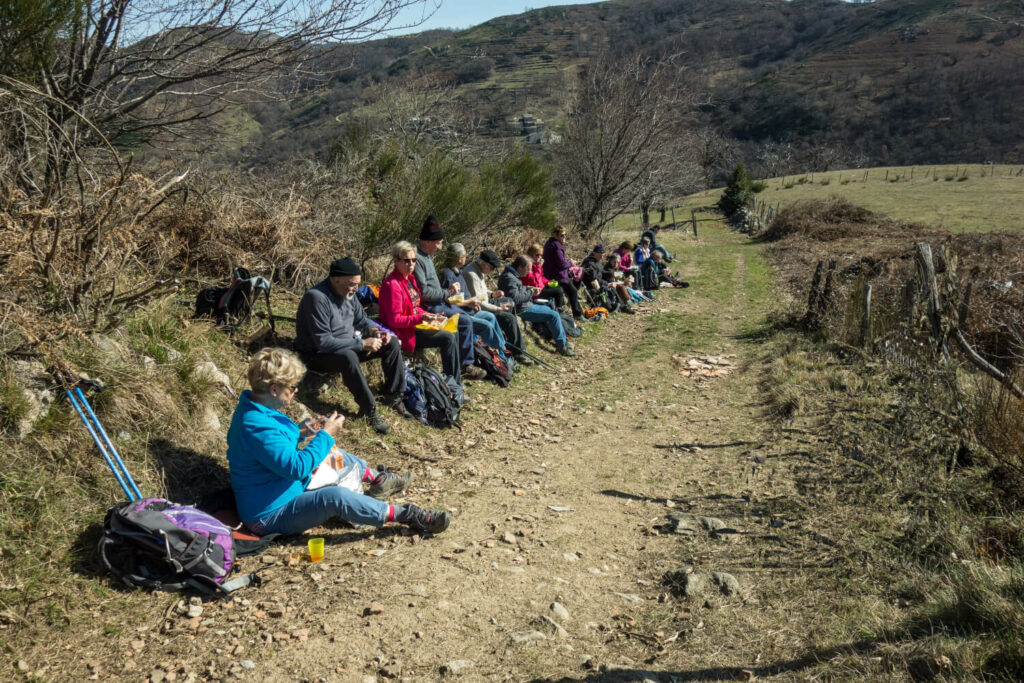 pique nique les coureurs de cretes